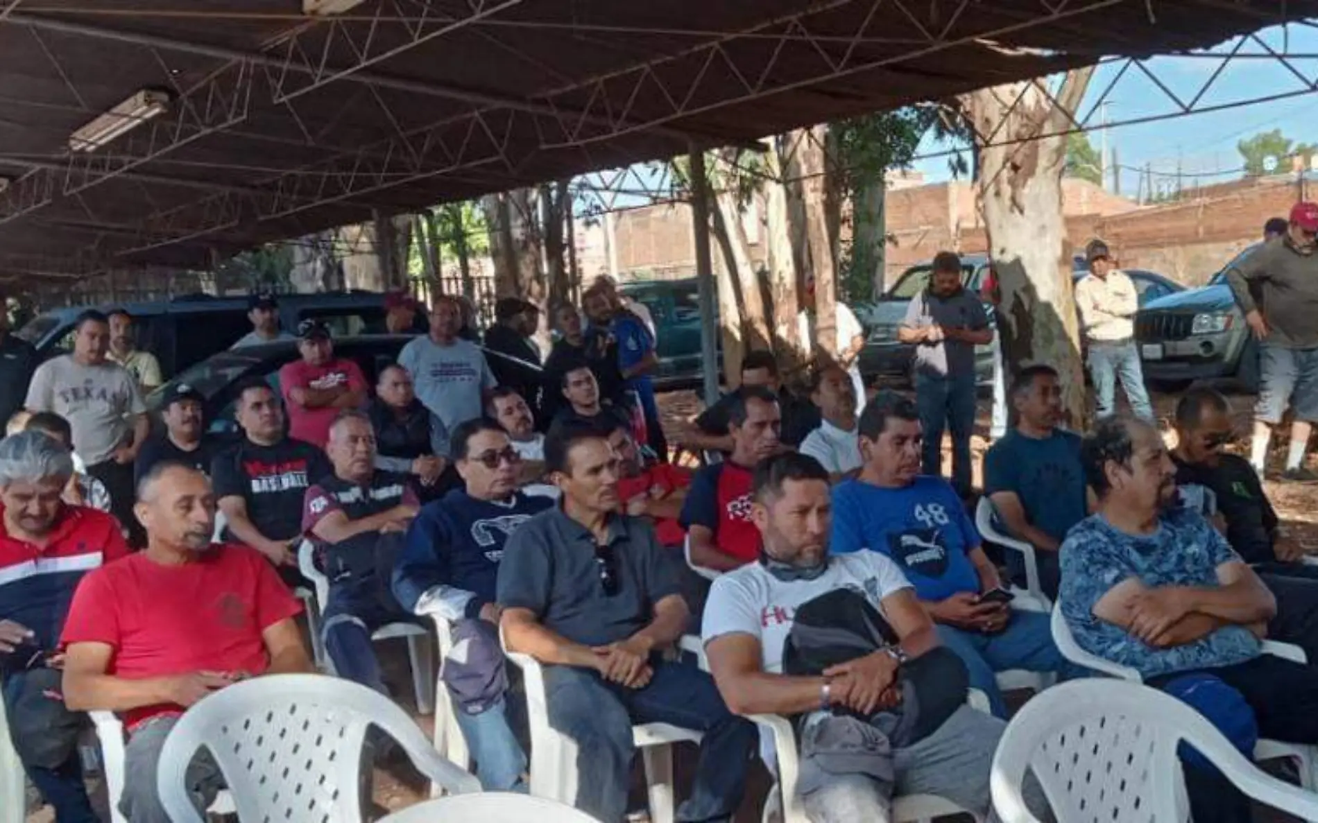 Trabajadores de la mina del Cerro de Mercado Durango siguen en pie de lucha